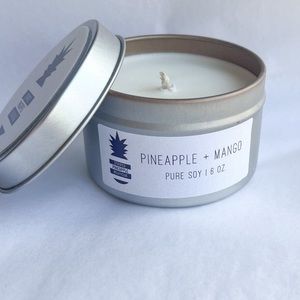Hand poured small batch tropical candle
